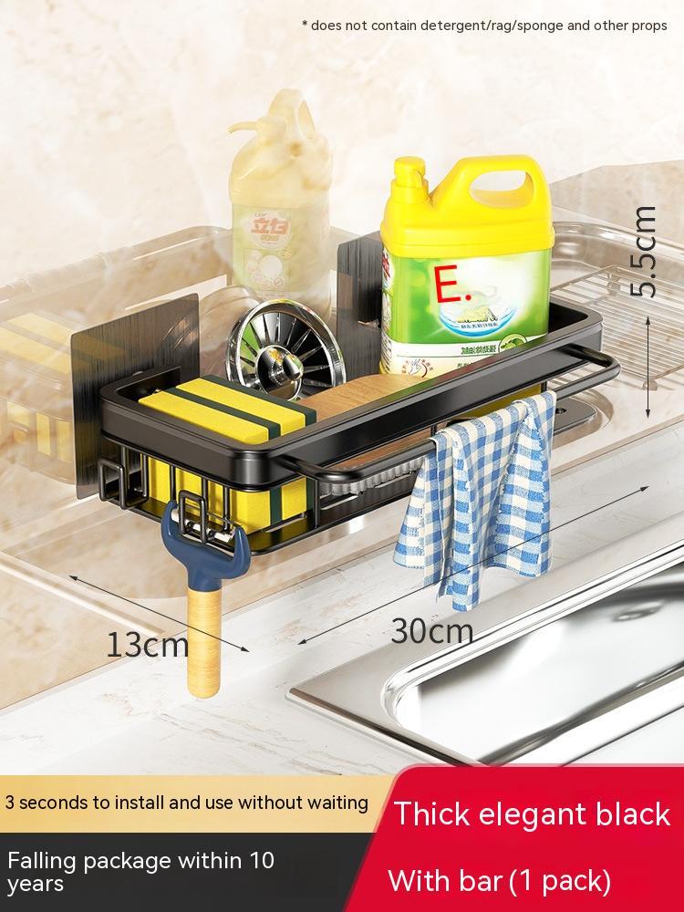 Kitchen Storage Wall-mounted Rack