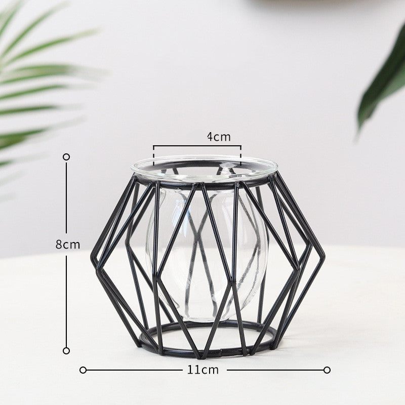 Modern Geometric Table Decor