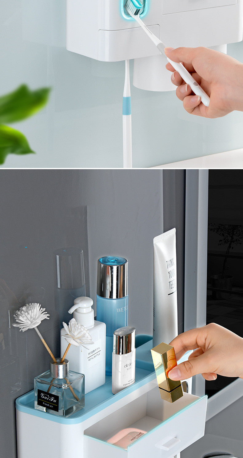 Toothbrush Rack Bathroom Holder