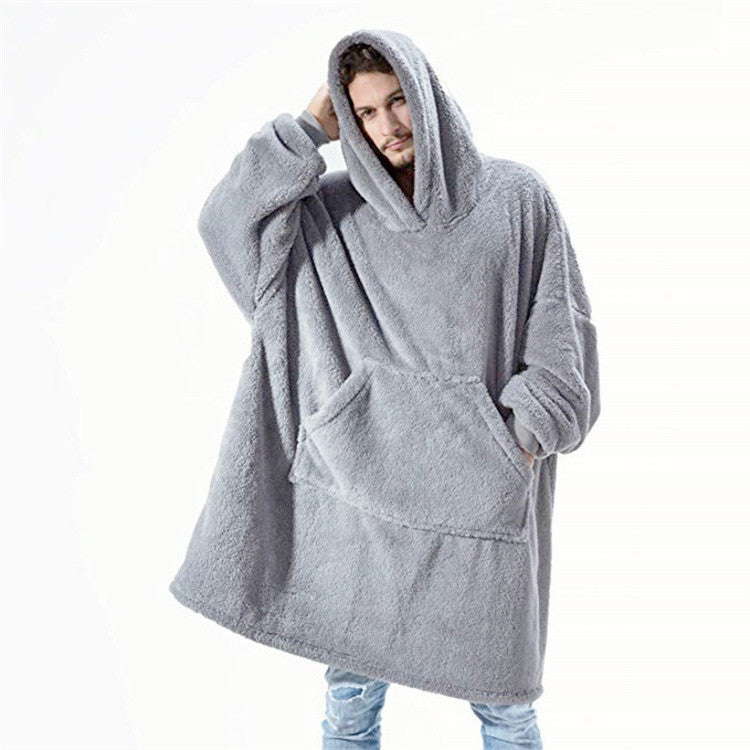 Oversized Cozy Hoodie Blanket