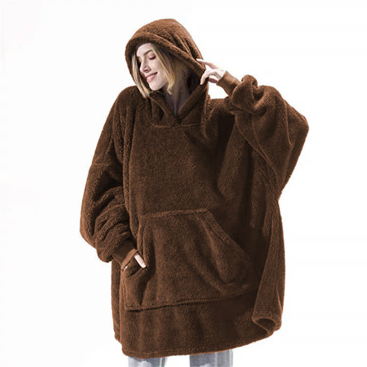 Oversized Cozy Hoodie Blanket
