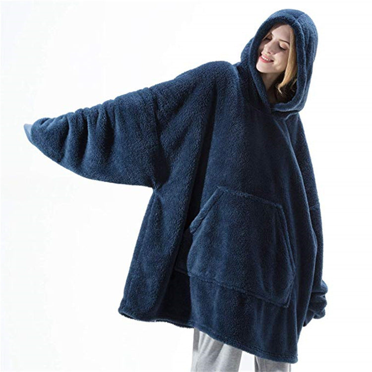 Oversized Cozy Hoodie Blanket