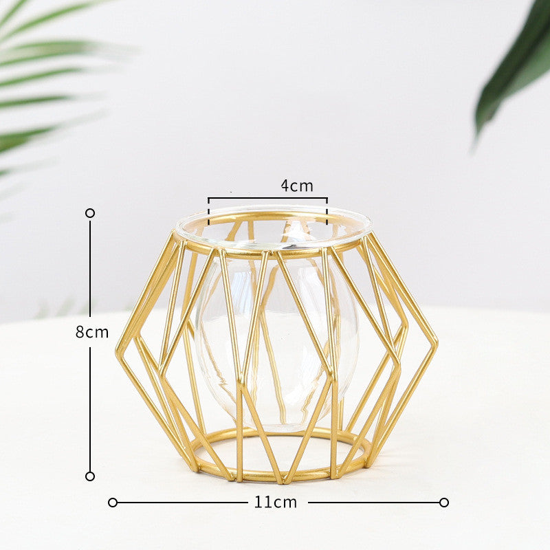 Modern Geometric Table Decor
