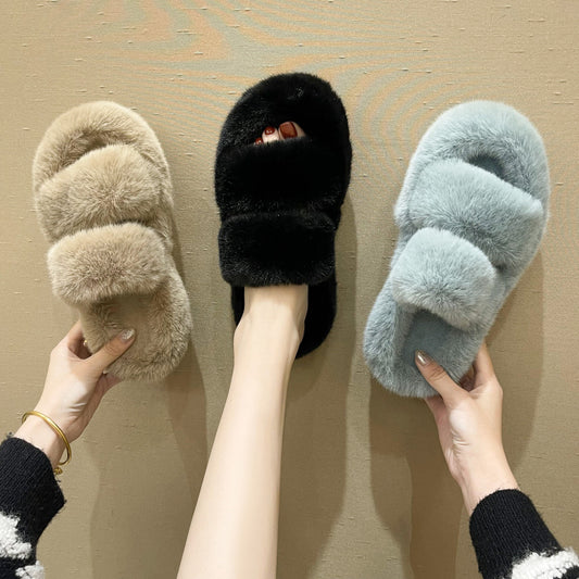 Ultra Soft Fuzzy Bedroom Slippers