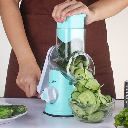 Manual Vegetable Slicer & Spiral Cutter