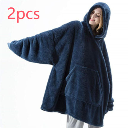 Oversized Cozy Hoodie Blanket