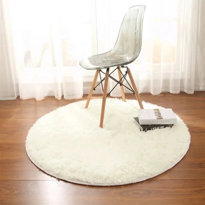 Super Soft Plush Round Rug