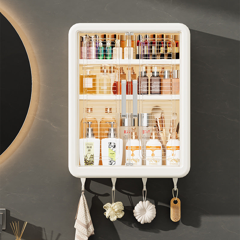 Bathroom Storage Rack Wall-mounted Cosmetics Storage Cabinet