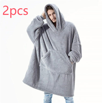Oversized Cozy Hoodie Blanket