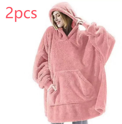 Oversized Cozy Hoodie Blanket