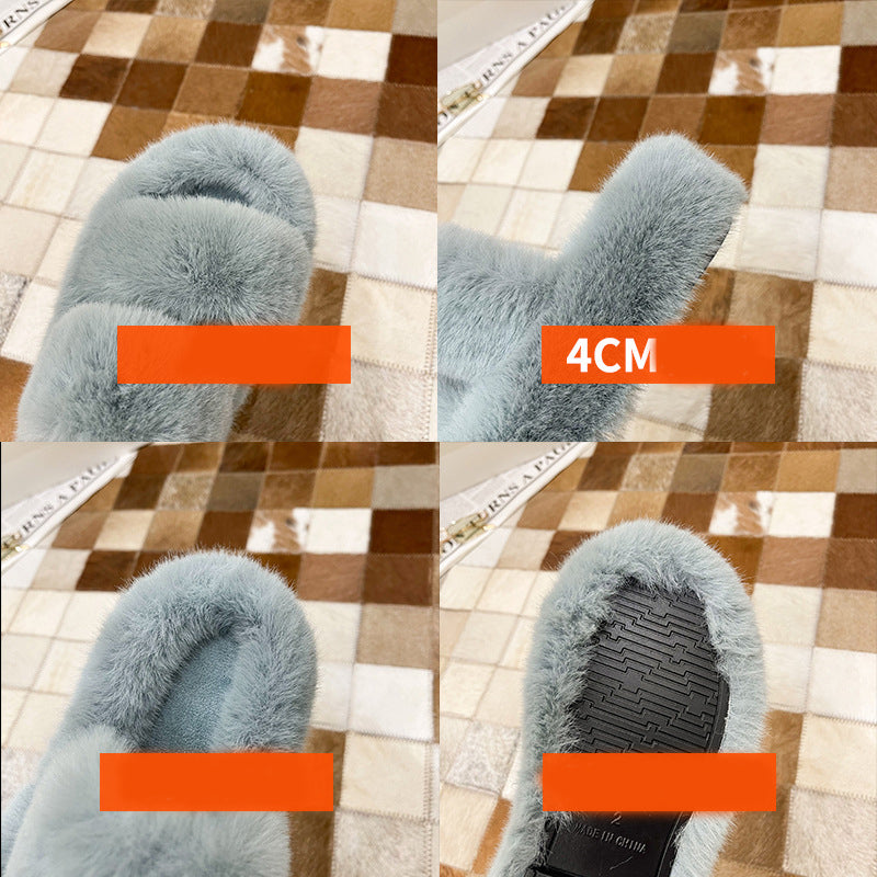 Ultra Soft Fuzzy Bedroom Slippers