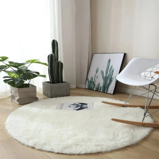 Super Soft Plush Round Rug