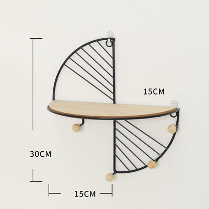 Bedroom Dormitory Wall Shelf Living Room Wall Hanging Wall Partition Bedroom Bookcase