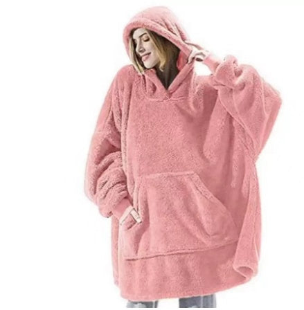 Oversized Cozy Hoodie Blanket